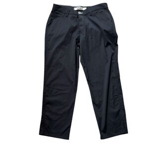 Mavi Marlyn Pedal Pusher Black Woman's Pants Size‎ 30